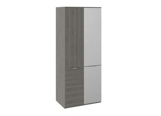 Шкаф для одежды с 1 дверью и 1 зеркальной дверью «Либерти» СМ-297.07.024