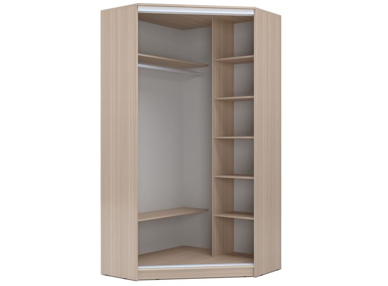 Шкаф-купе Хит У 22/23/24-4-55 Дуб млечный