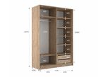 Эста 2-х дверный (стекло белое)