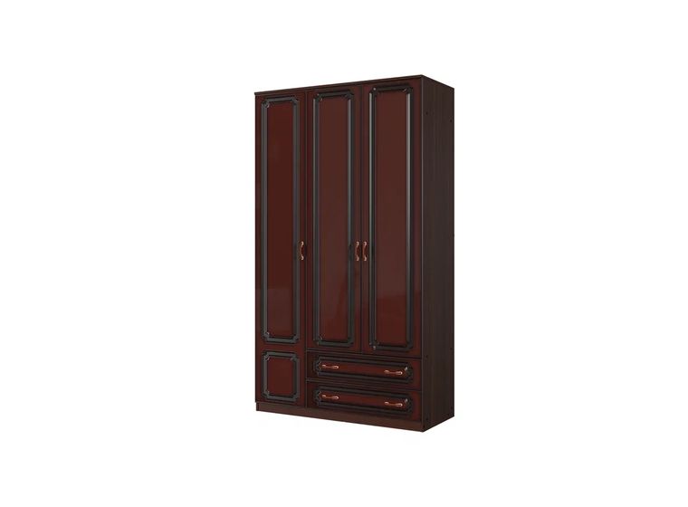Лакированный Шкаф для платья и белья ШР-3