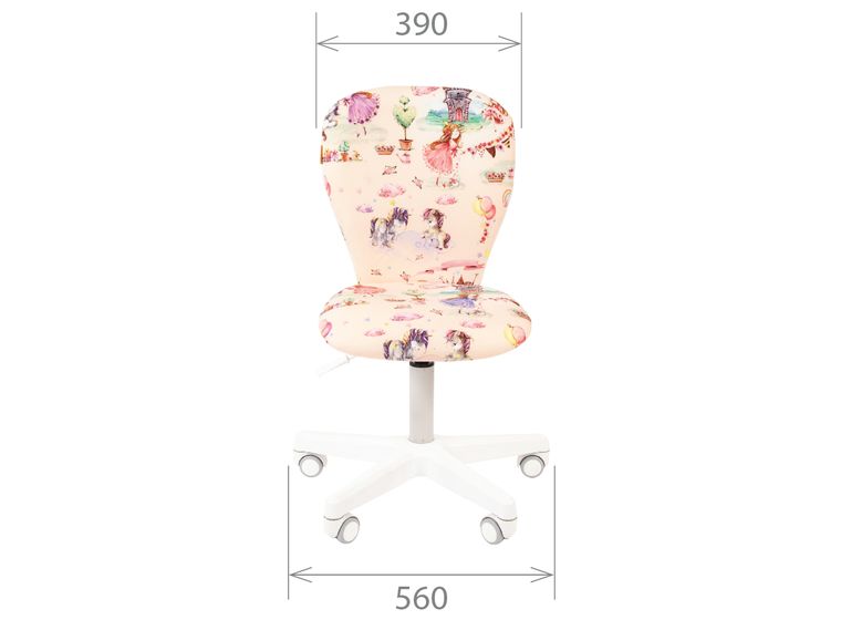 Кресло Chairman Kids 105 white принцесса