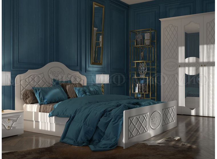 Кровать двуспальная Престиж