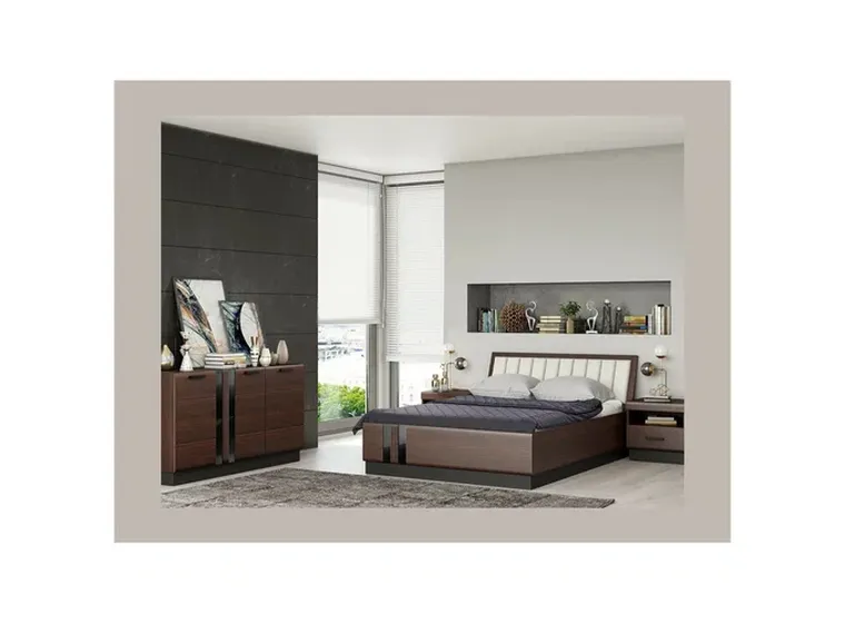 Кровать Магнолия 1,6 с ортопедическим основанием