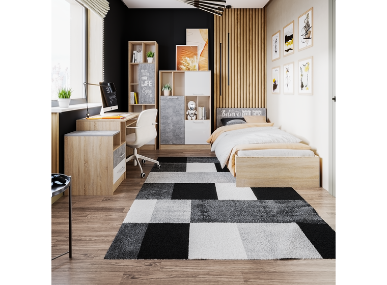 Колибри лофт Кровать односпальная