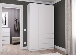 Шкаф 3 дв. 3 ящ Мори МШ1200.1